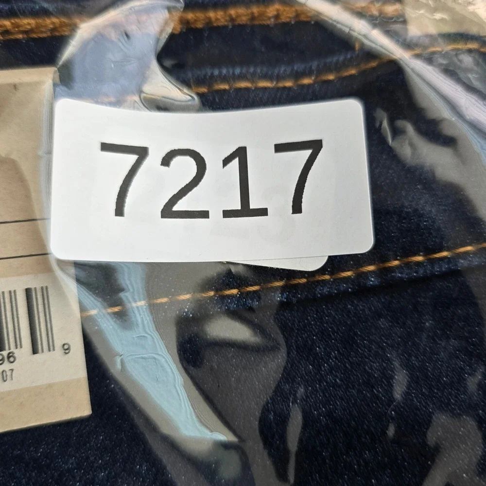 Levi's 502 Taper Jeans Mens 34x32 Dark Wash Indigo Stretch Denim NEW Classic